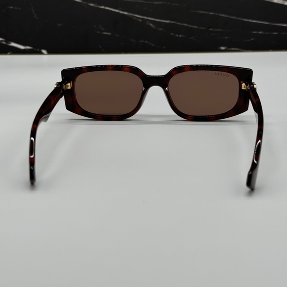 NEW GG1534S 002 GUCCI SQUARE HAVANA BROWN SUNGLASSES main image 6